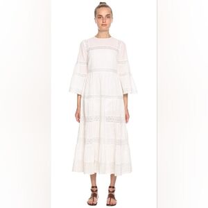 Michael Kors Corded Cotton and Sequined Lace Dress Size XS